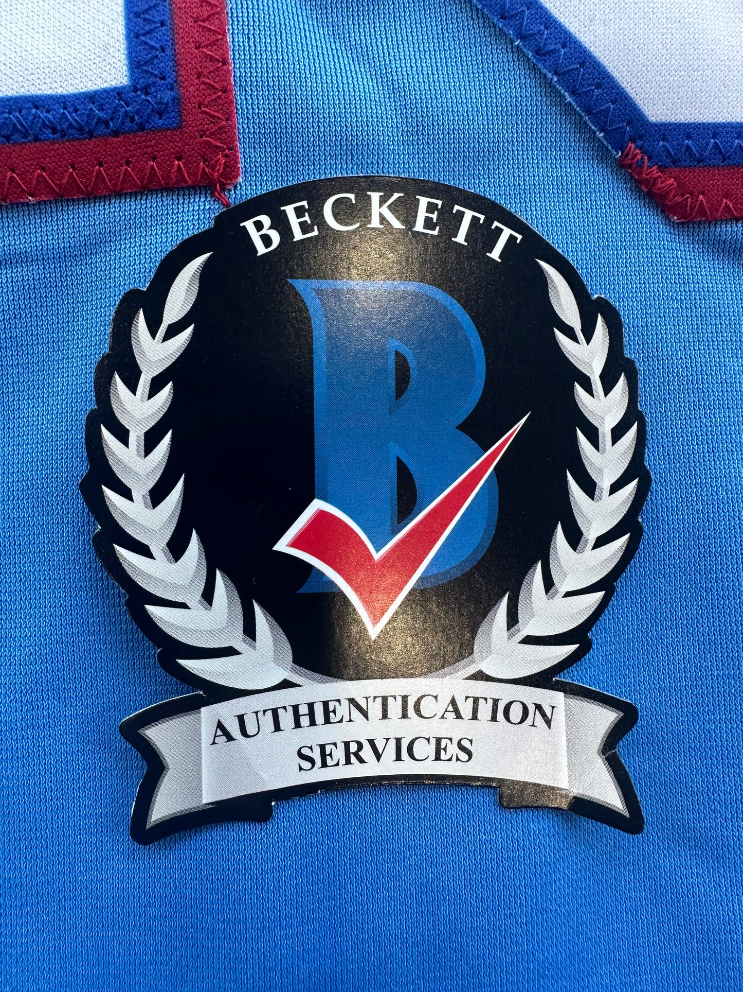 EZEQUIEL DURAN TEXAS RANGERS SIGNED Light Blue JERSEY XL BAS COA