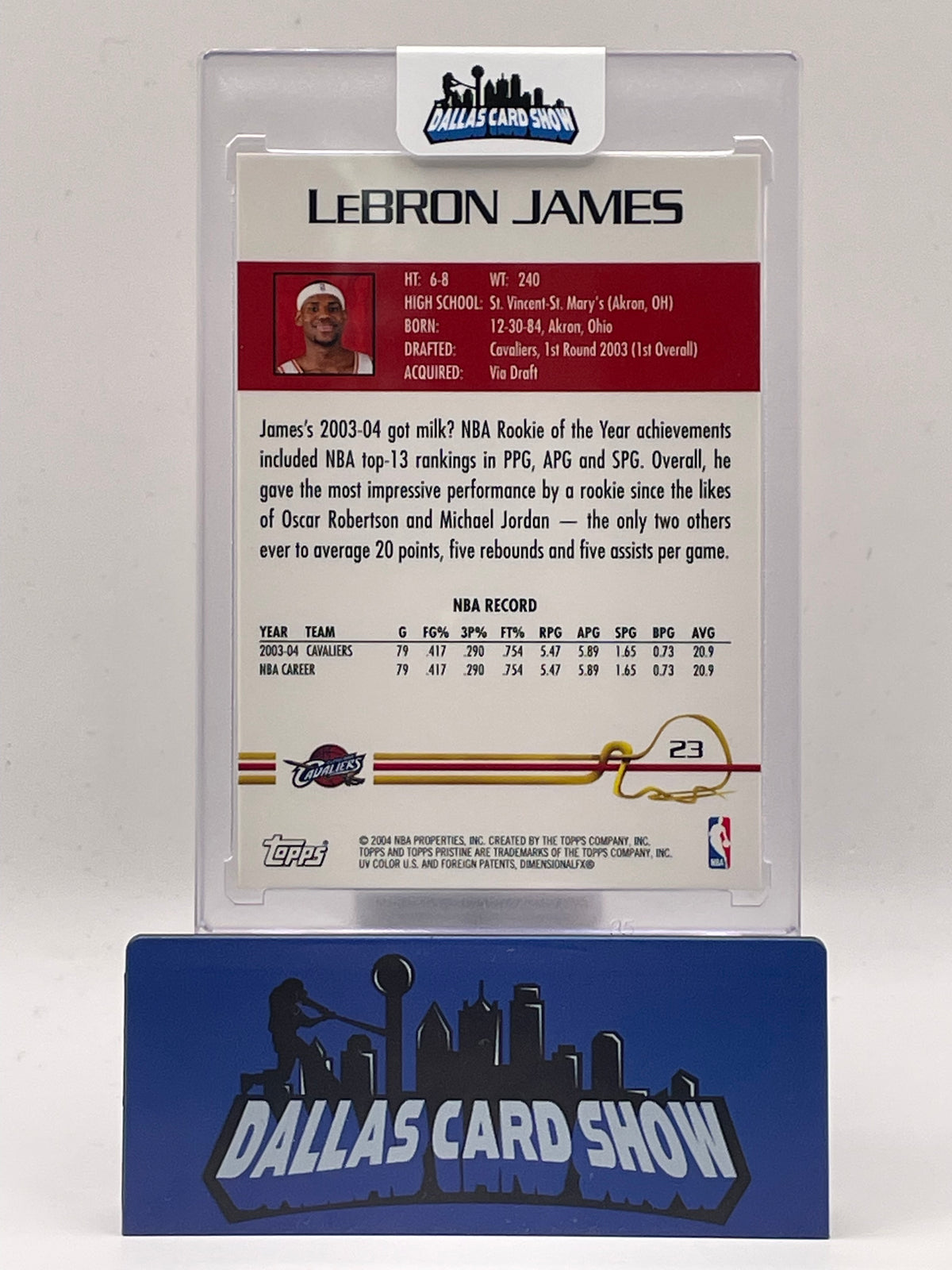 2004 Topps Pristine #23 Lebron James