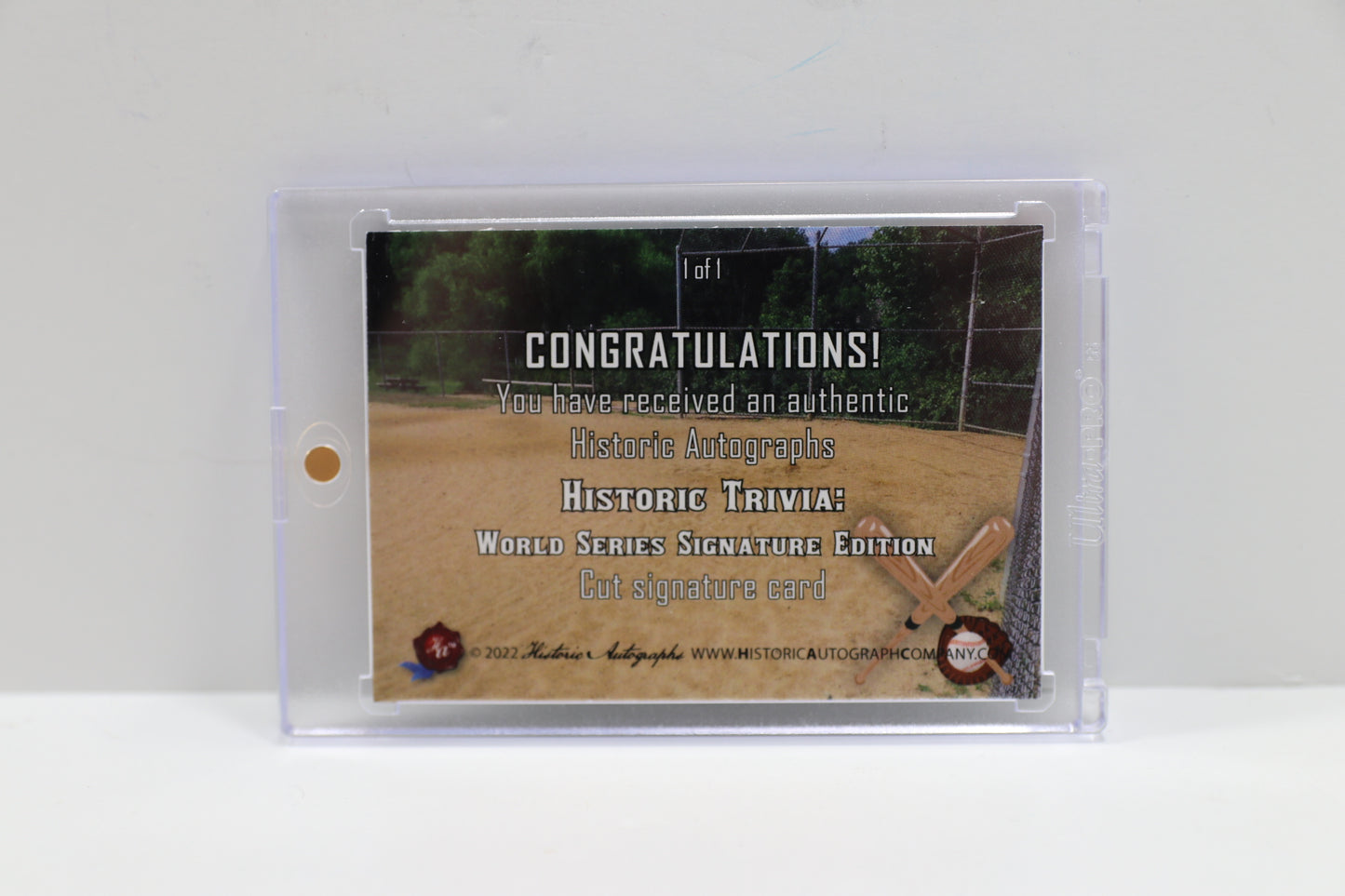 LOU GEHRIG Historic Autographs SIGNED CARD CUT PHOTO New York Yankees