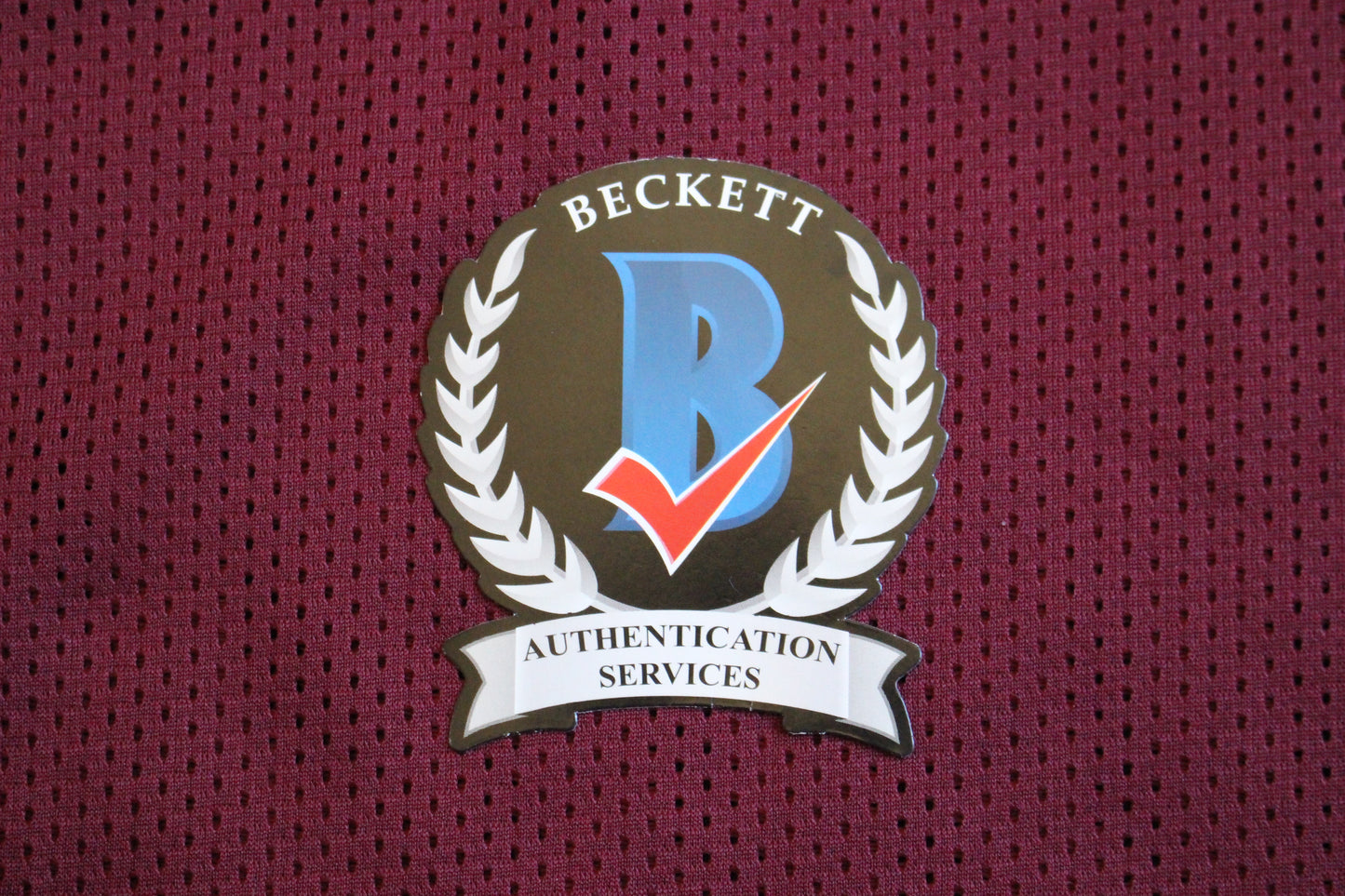 JIMMY JOHNSON SIGNED FOOTBALL JERSEY ARKANSAS RAZORBACKS w/INSC Cowboys BAS