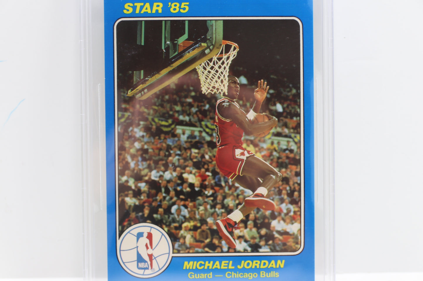 1984-85 STAR COURT KINGS 5x7 #26 MICHAEL JORDAN Chicago Bulls BGS 8