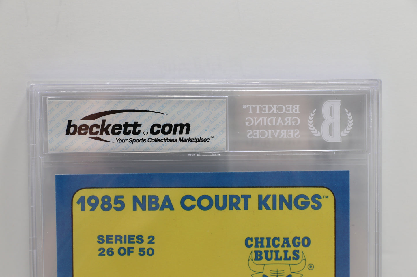 1984-85 STAR COURT KINGS 5x7 #26 MICHAEL JORDAN Chicago Bulls BGS 8