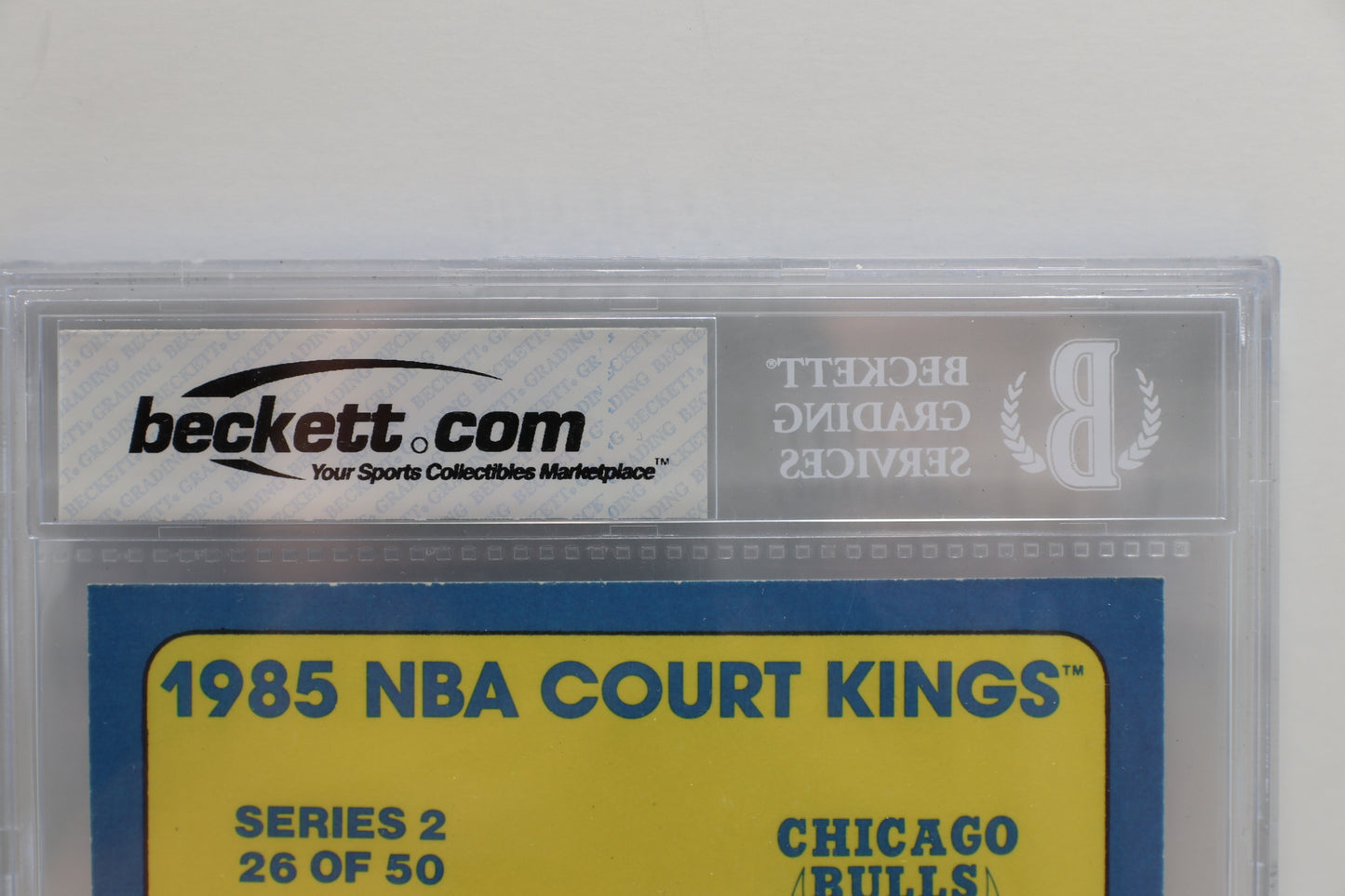 1984-85 STAR COURT KINGS 5x7 #26 MICHAEL JORDAN Chicago Bulls BGS 6.5