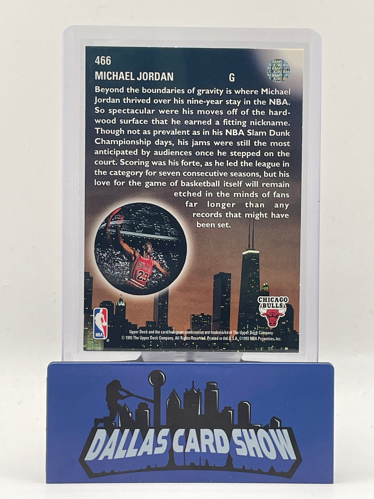 1992-93 Upper Deck #466 Michael Jordan SkyLights