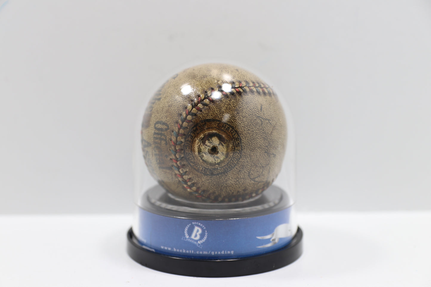 BABE RUTH & LOU GEHRIG New York Yankees SIGNED BASEBALL BAS ENCAP JSA PSA LOA
