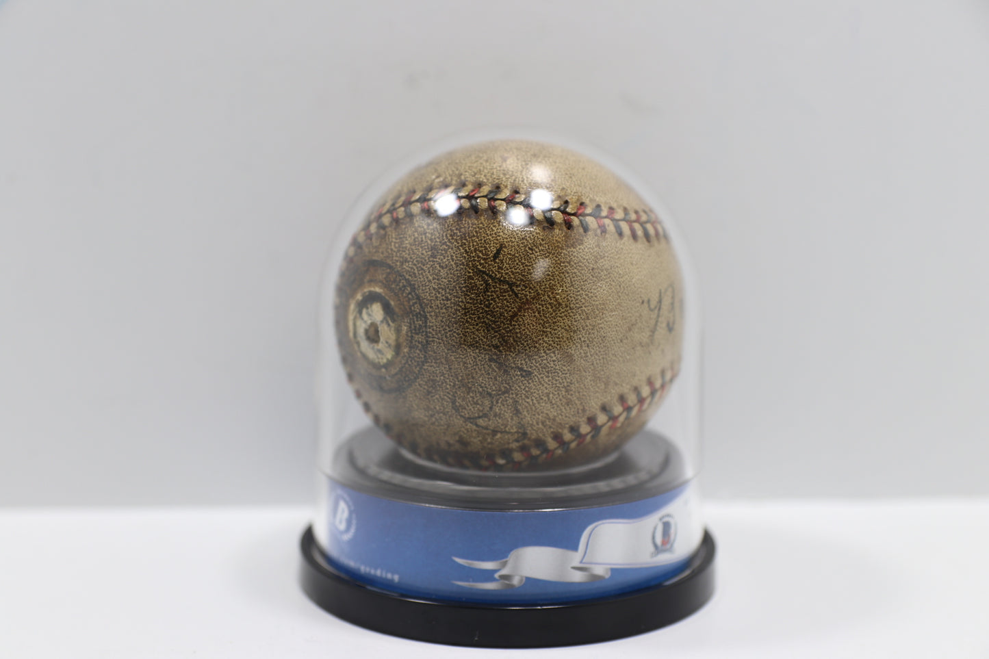 BABE RUTH & LOU GEHRIG New York Yankees SIGNED BASEBALL BAS ENCAP JSA PSA LOA