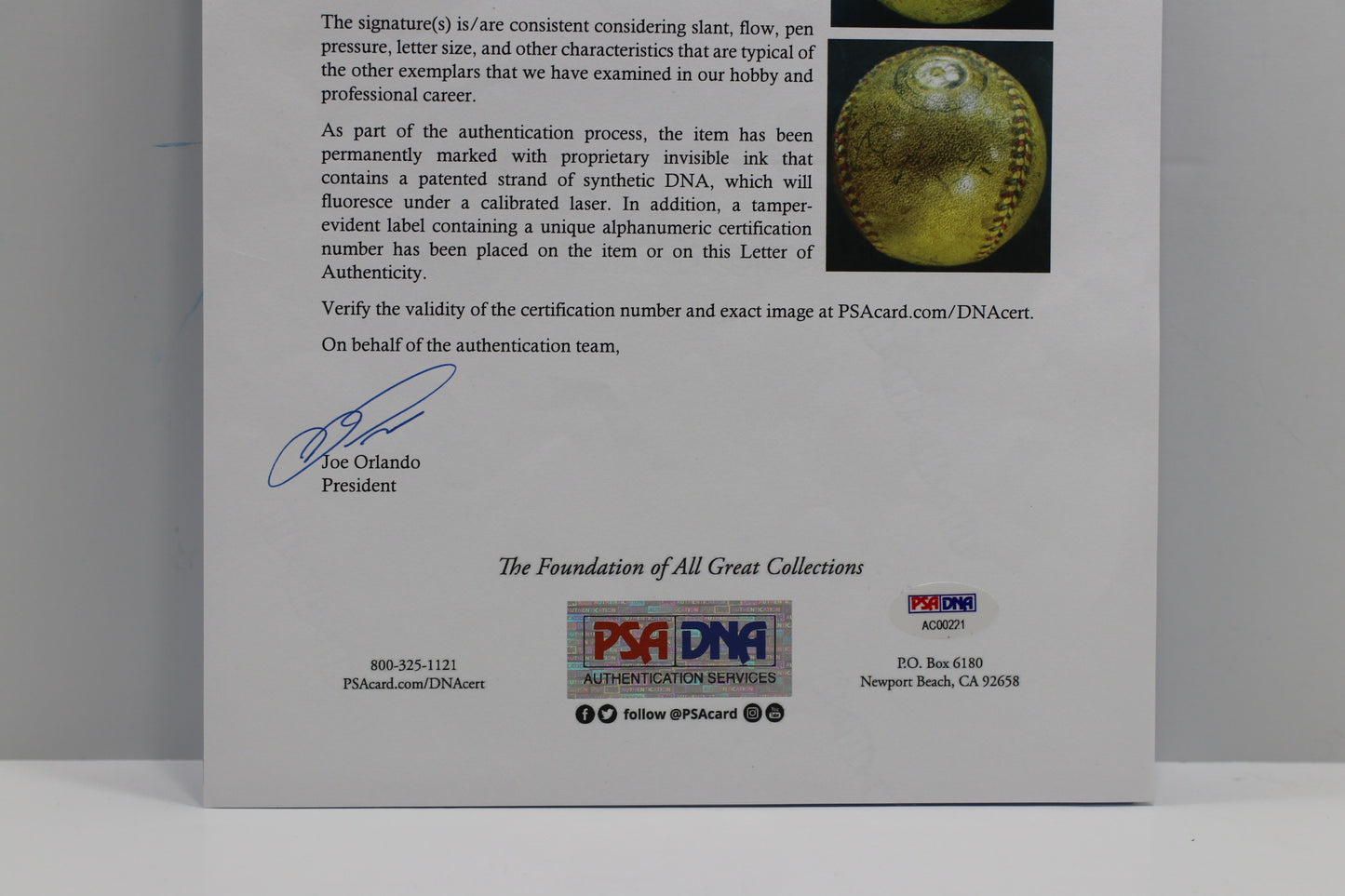 BABE RUTH & LOU GEHRIG New York Yankees SIGNED BASEBALL BAS ENCAP JSA PSA LOA