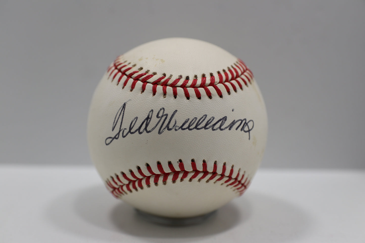 TED WILLIAMS SIGNED RAWLINGS BASEBALL BOSTON RED SOX PSA/DNA LOA