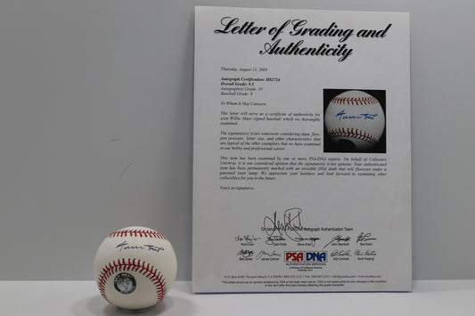 WILLIE MAYS SIGNED BASEBALL San Francisco GIants PSA/DNA LOA Say Hey Auth