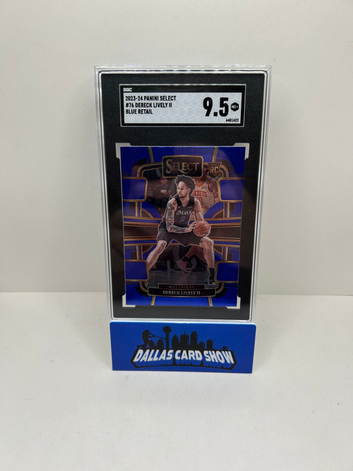 2023-24 Panini Select #76 Dereck Lively II SGC 9.5