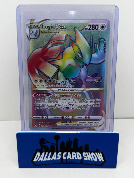 2022 Pokemon - Lugia Vstar (Secret) - 202/195 Silver Tempest
