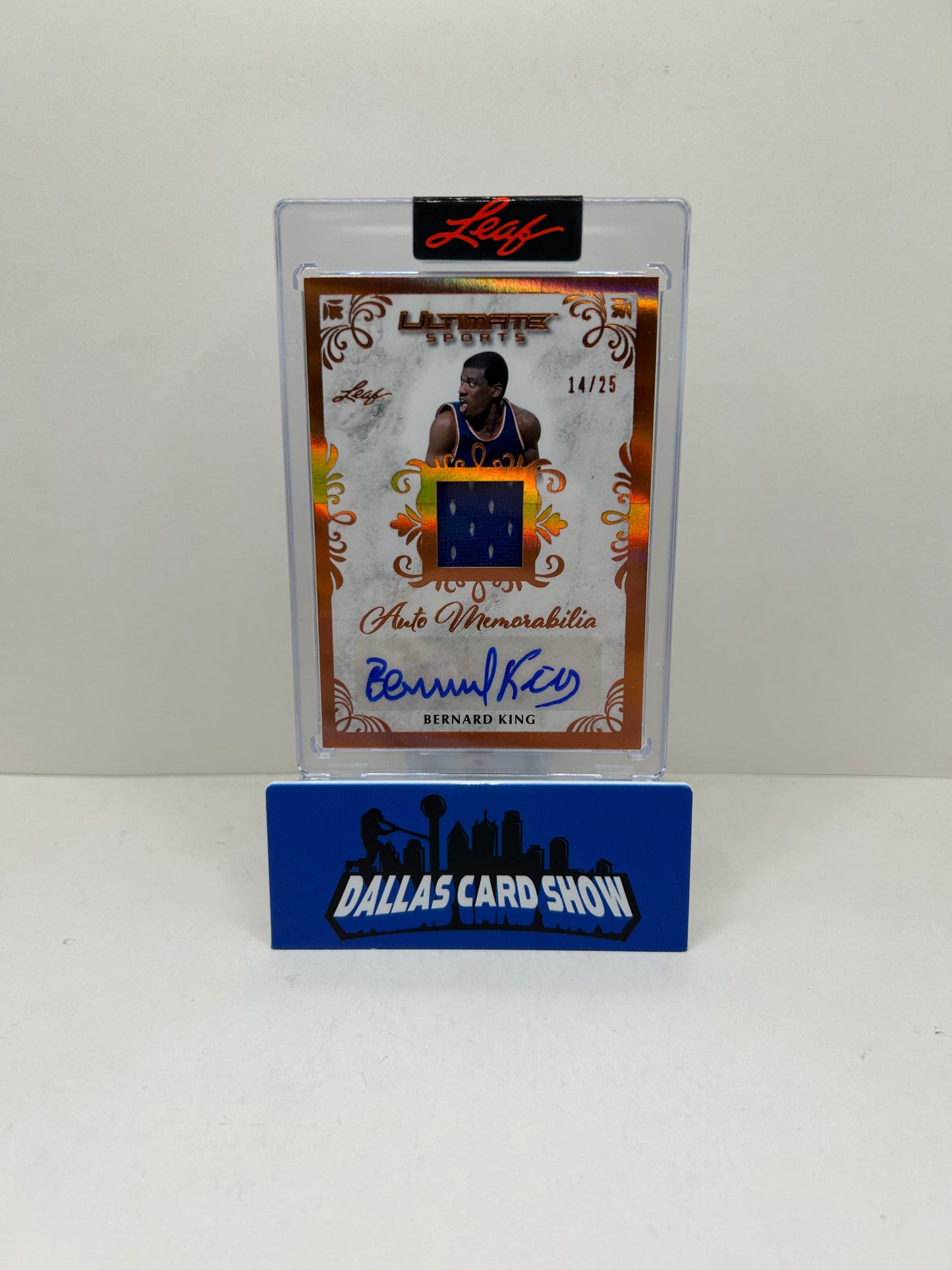 2025 Leaf Ultimate Sports BERNARD KING Relic Auto Memorabilia /25 Bronze