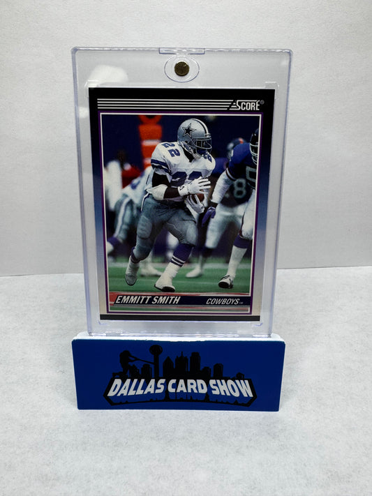 1990 Score Supplemental #101T Emmitt Smith Rookie Card