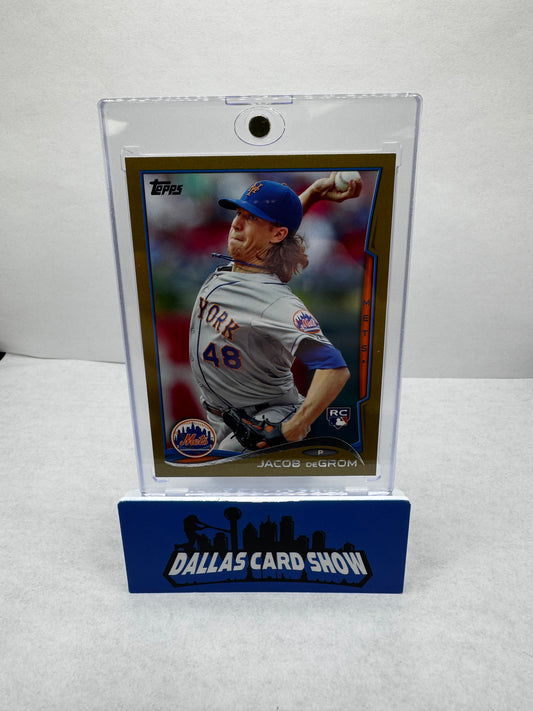 2014 Topps Update Gold #US-50 Jacob DeGrom Rookie Card