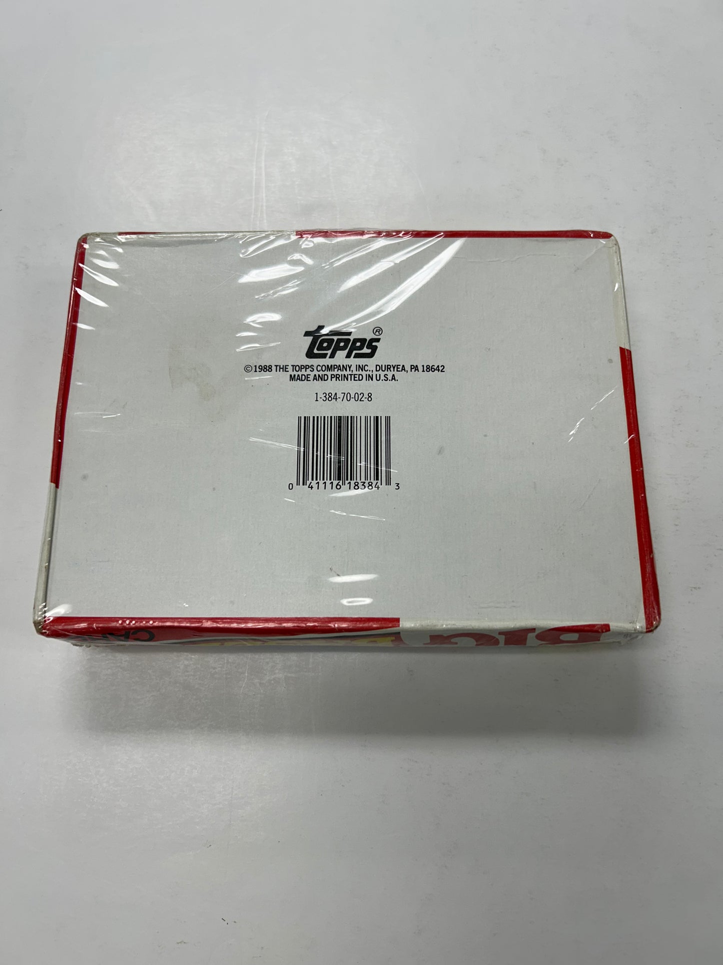 1988 Topps Big Baseball Box 2nd Series W/ 36 Sealed Packs