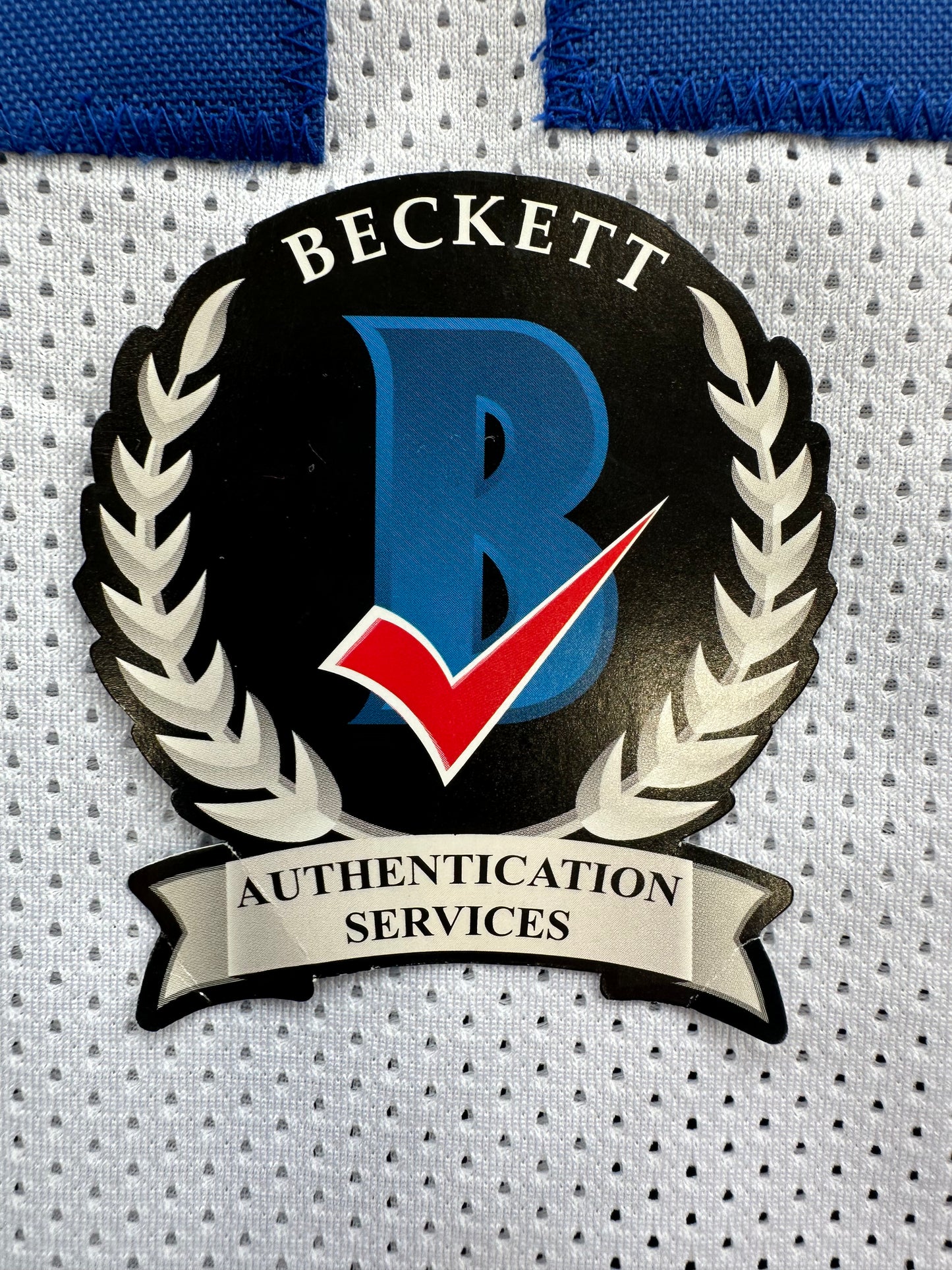 CLIFF HARRIS DALLAS COWBOYS SIGNED XL WHITE JERSEY BAS COA