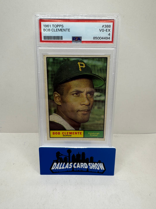 1961 Topps Bob Clemente #388 PSA 4