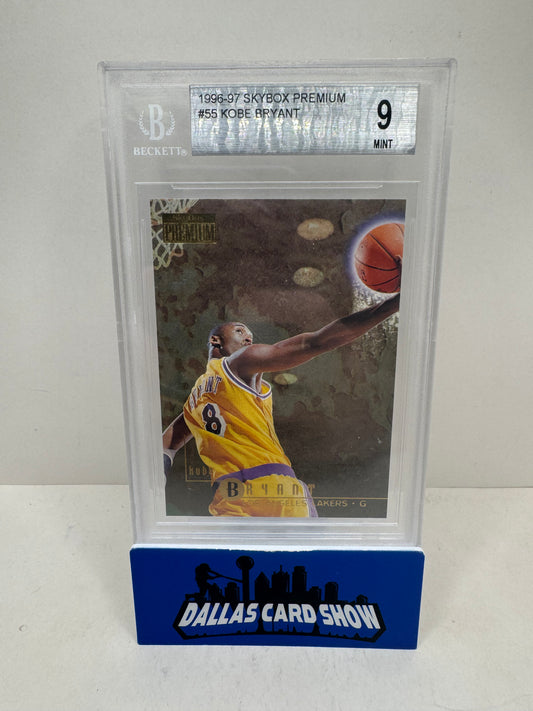 1996-97 Skybox Premium Kobe Bryant #55 BGS 9