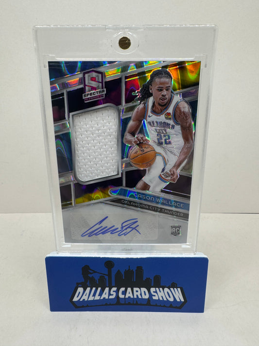 2023-24 Spectra Basketball Cason Wallace Lava RPA /75