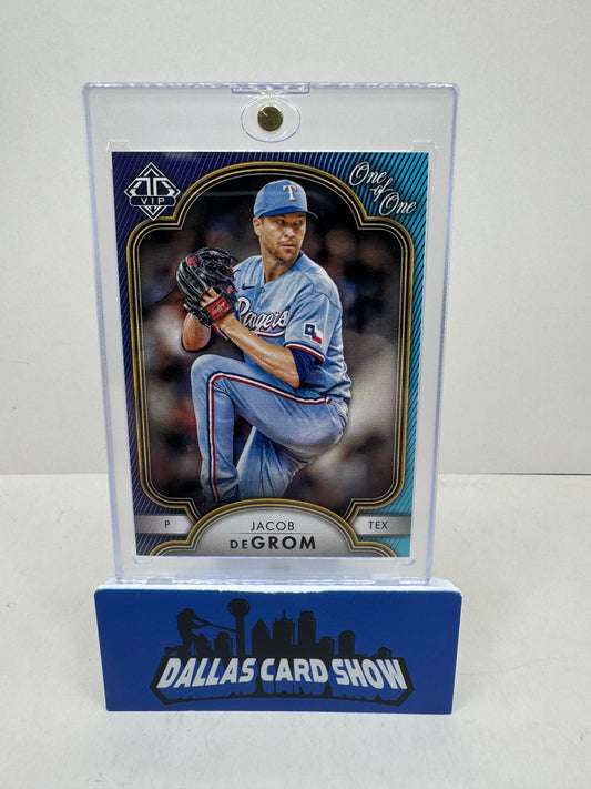 2023 Topps Transcendent VIP Party Jacob DeGrom 1/1