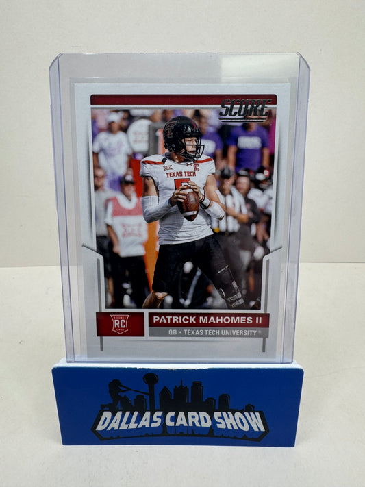 2017 Score Patrick Mahomes II Rookie #403