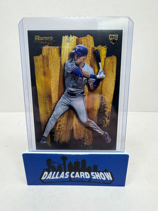 2024 Bowman's Best Evan Carter Strokes Of Gold Rookie