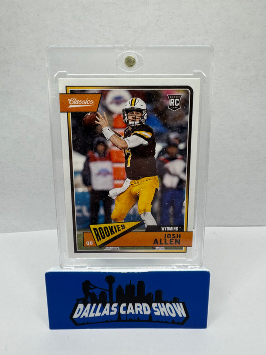 2018 Classics Football Josh Allen Rookie Wyoming Bills