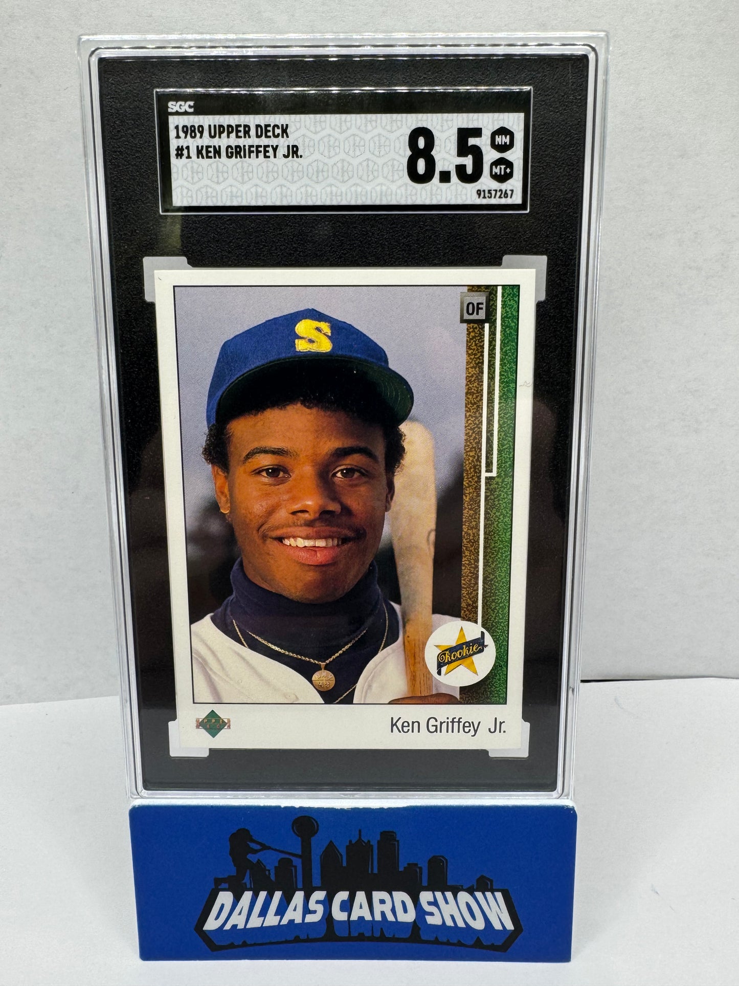 1989 Upper Deck Ken Griffey Jr #1 SGC 8.5
