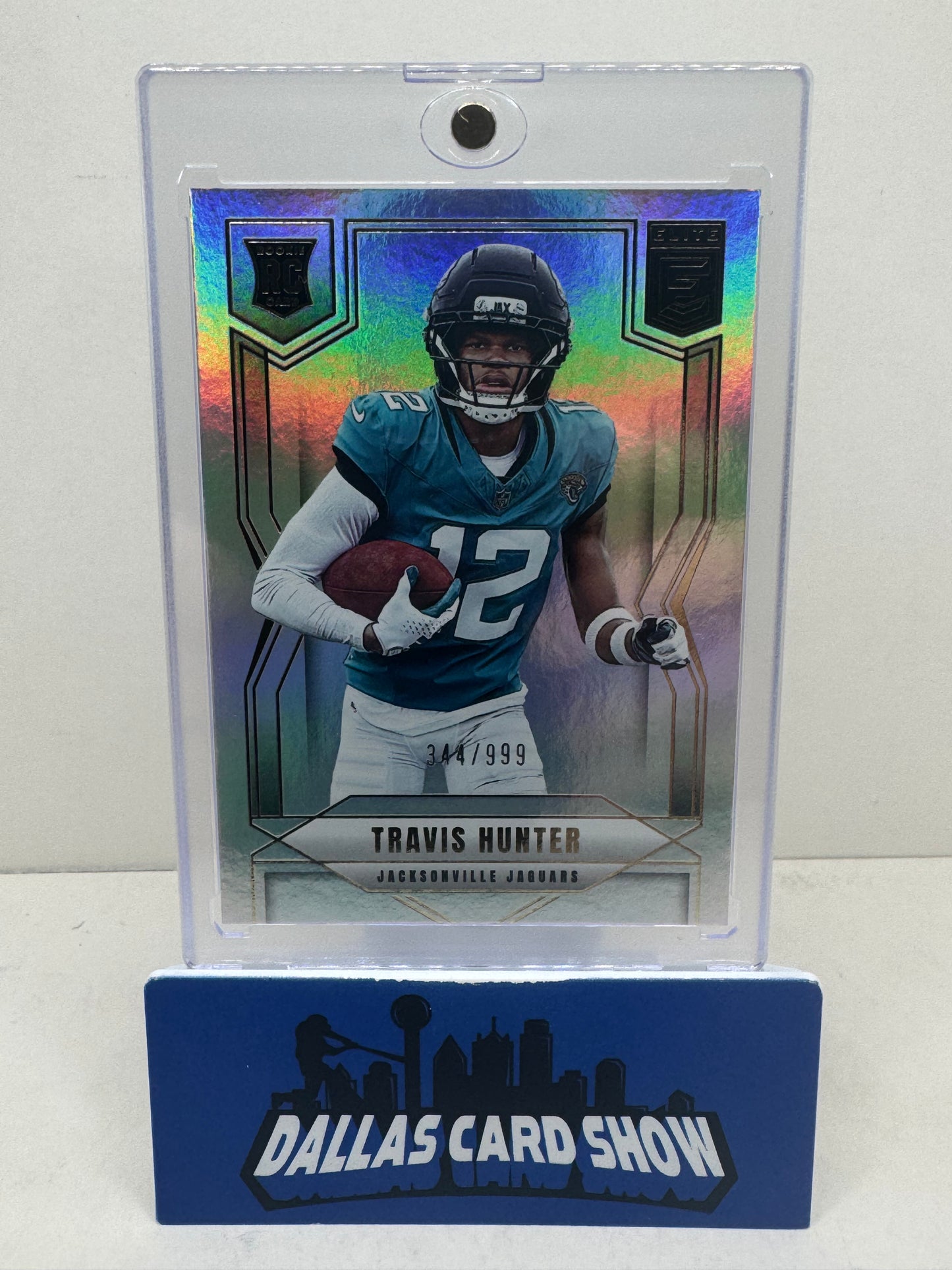 2025 Panini Elite #114 Travis Hunter Rookie Card #344/999