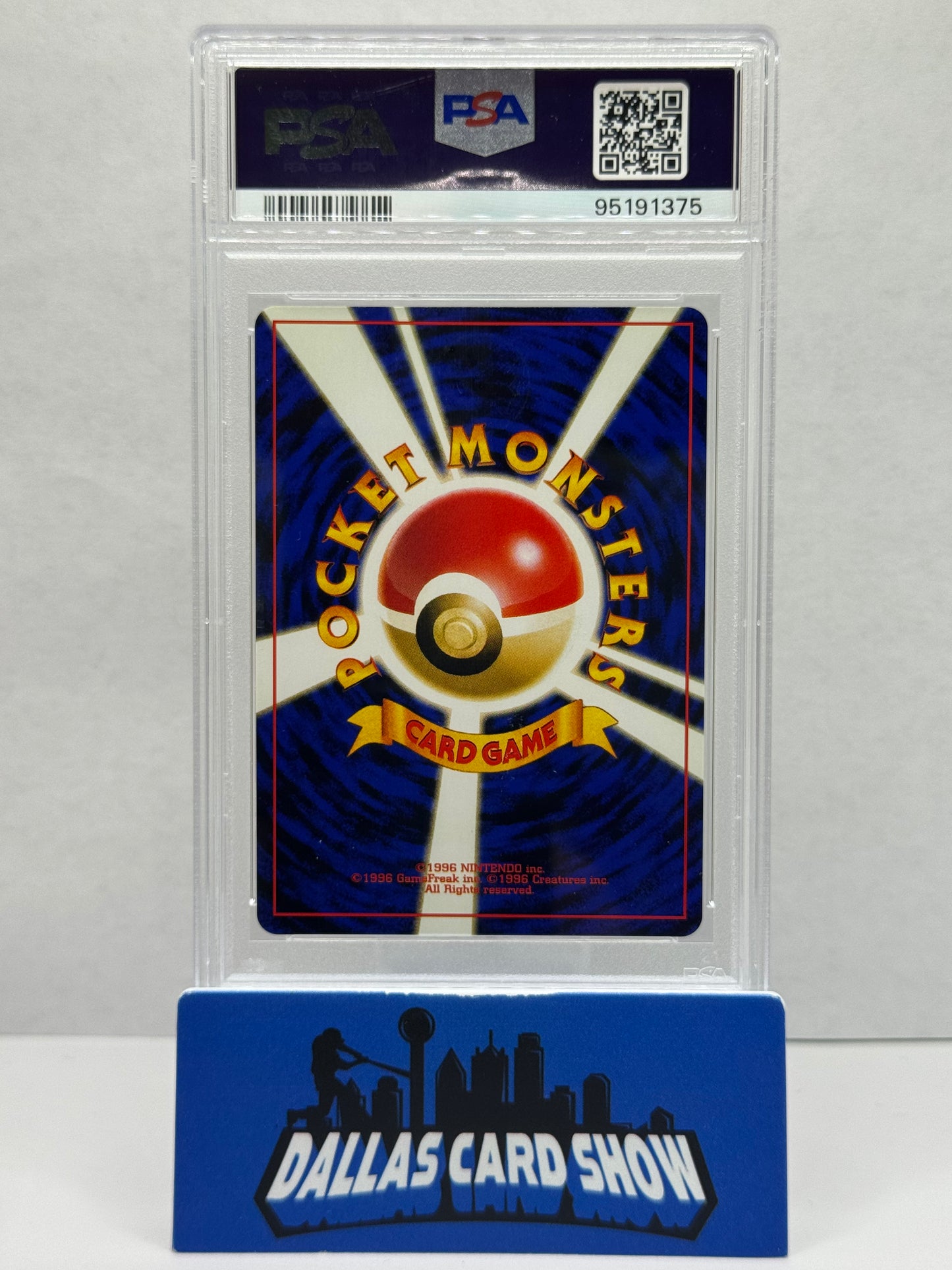 2000 Pokemon - Metal-Energy (Holo) 2 SWIRLS - JAPANESE NEO PSA 9