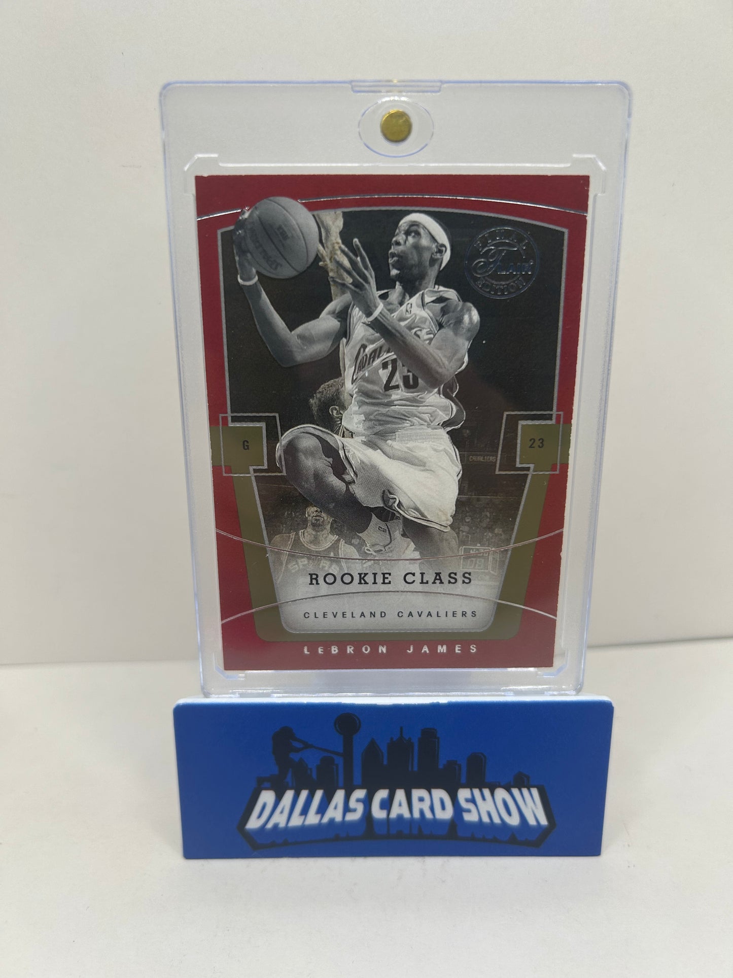 2003-04 FLEER FLAIR FINAL EDITION #75 LEBRON JAMES ROOKIE RC /799