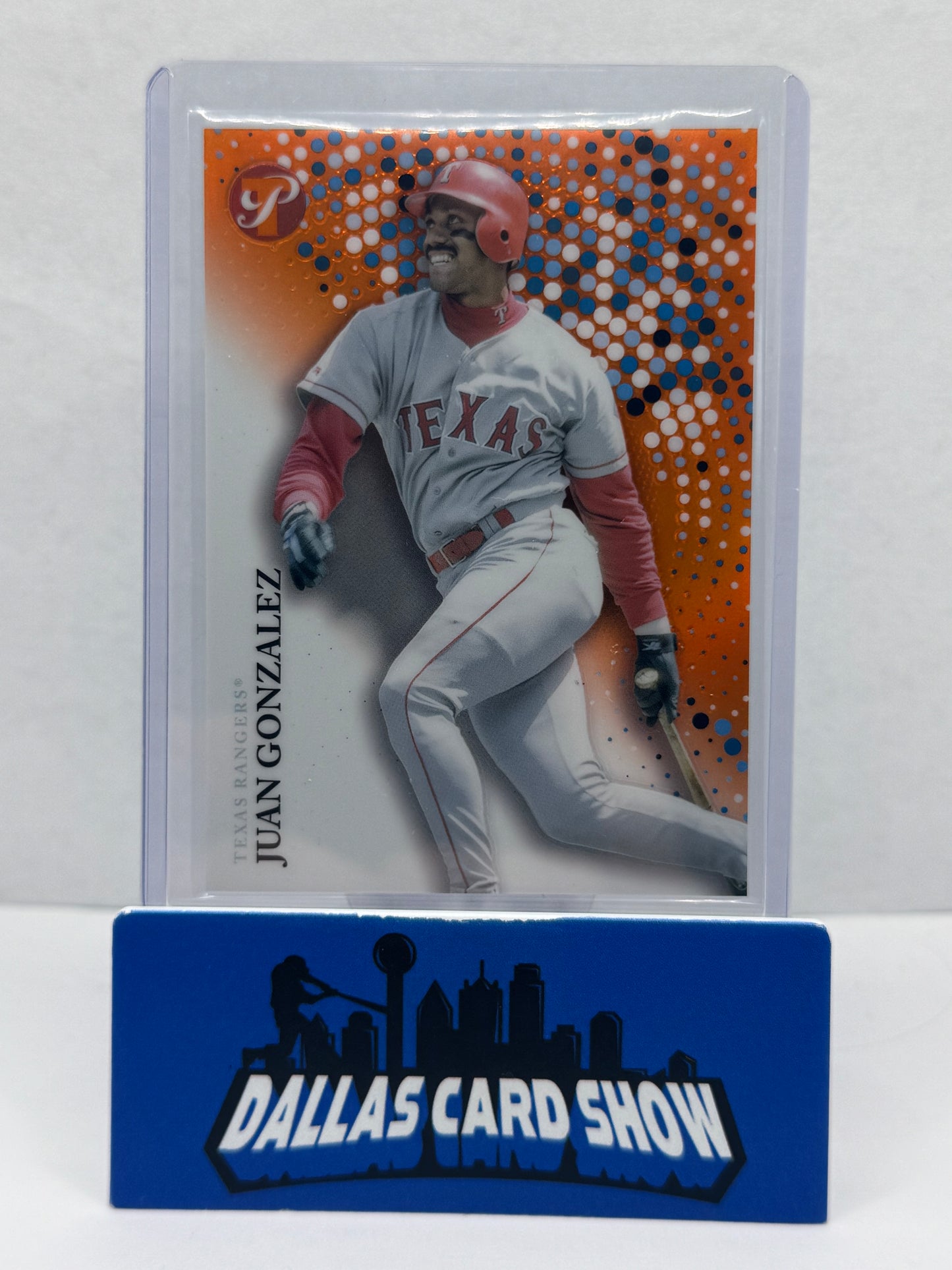 2022 Topps Pristine Juan Gonzalez Orange #75 /25