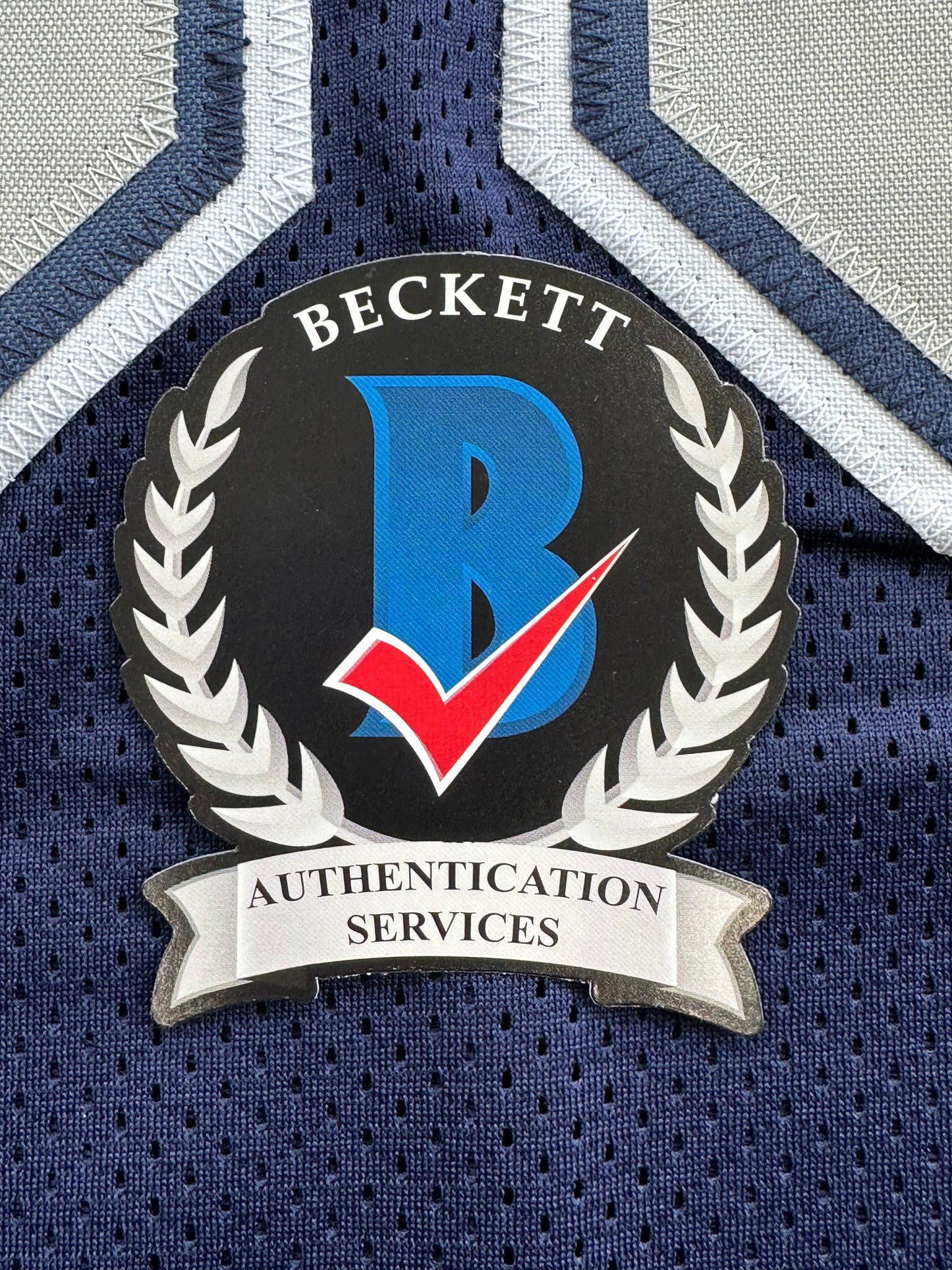 DREW PEARSON DALLAS COWBOYS SIGNED BLUE JERSEY w/HOF 21 Inscription BAS