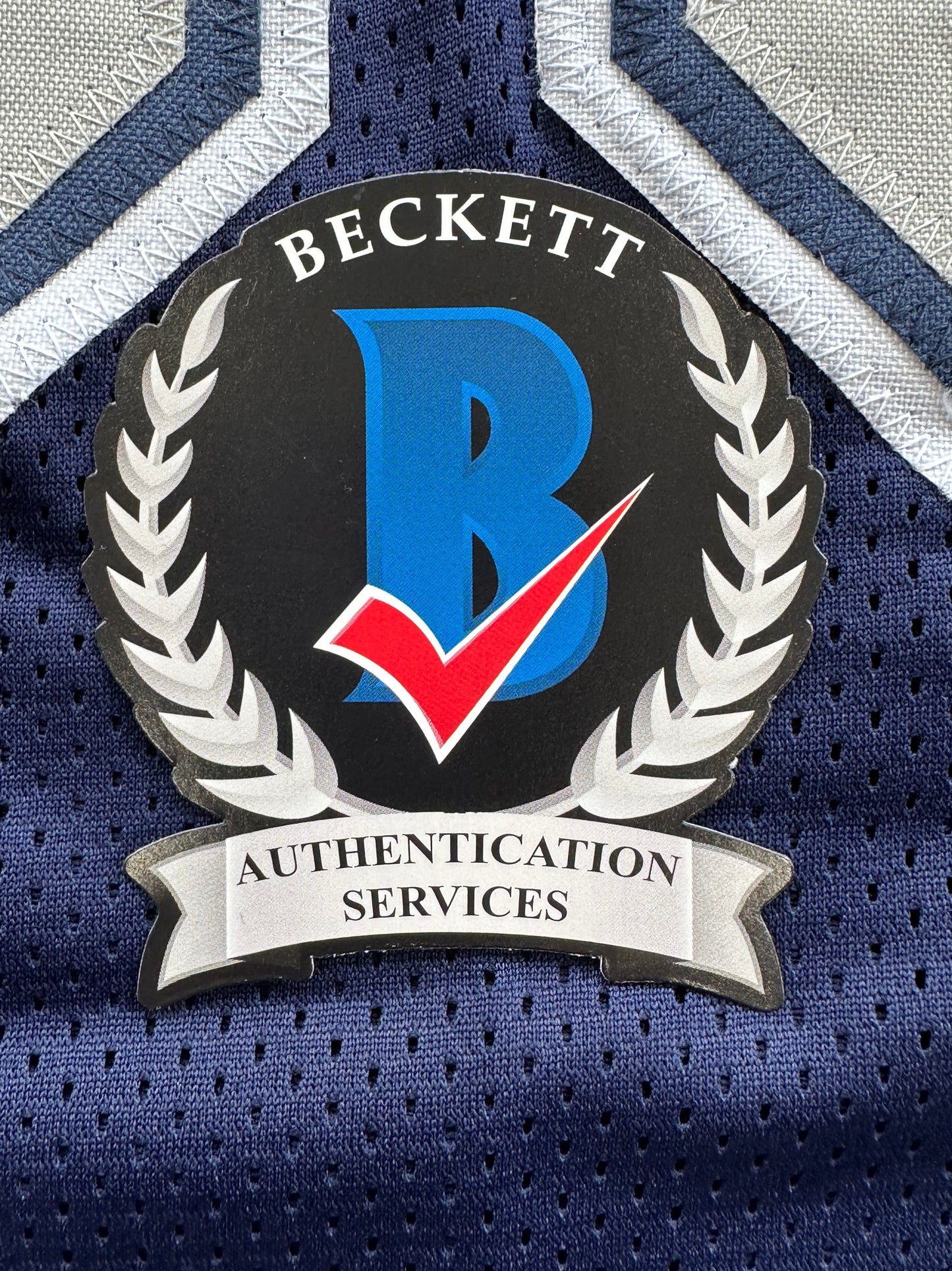 DREW PEARSON DALLAS COWBOYS SIGNED BLUE JERSEY w/HOF 21 Inscription BAS