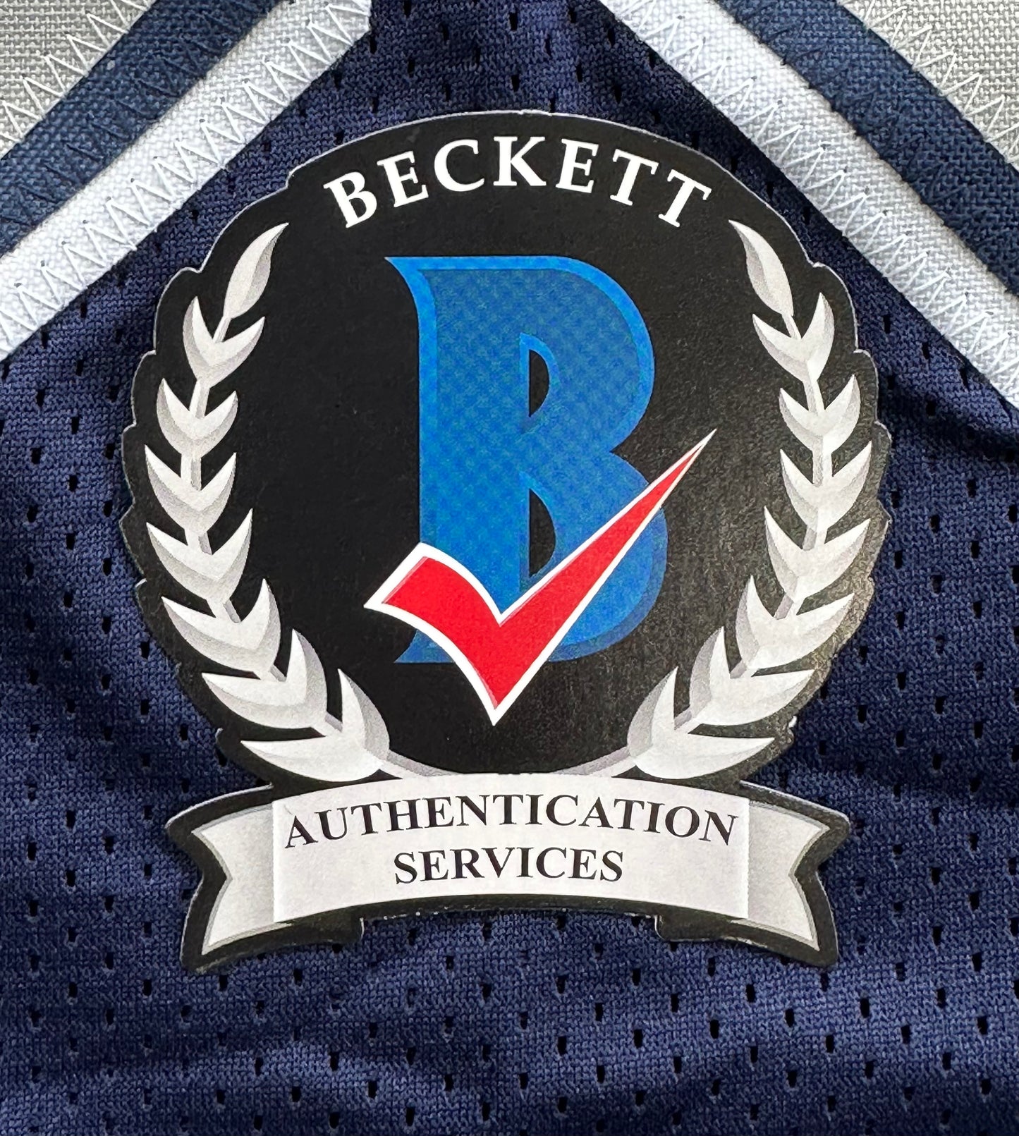 DREW PEARSON DALLAS COWBOYS SIGNED BLUE JERSEY w/HOF 21 Inscription BAS