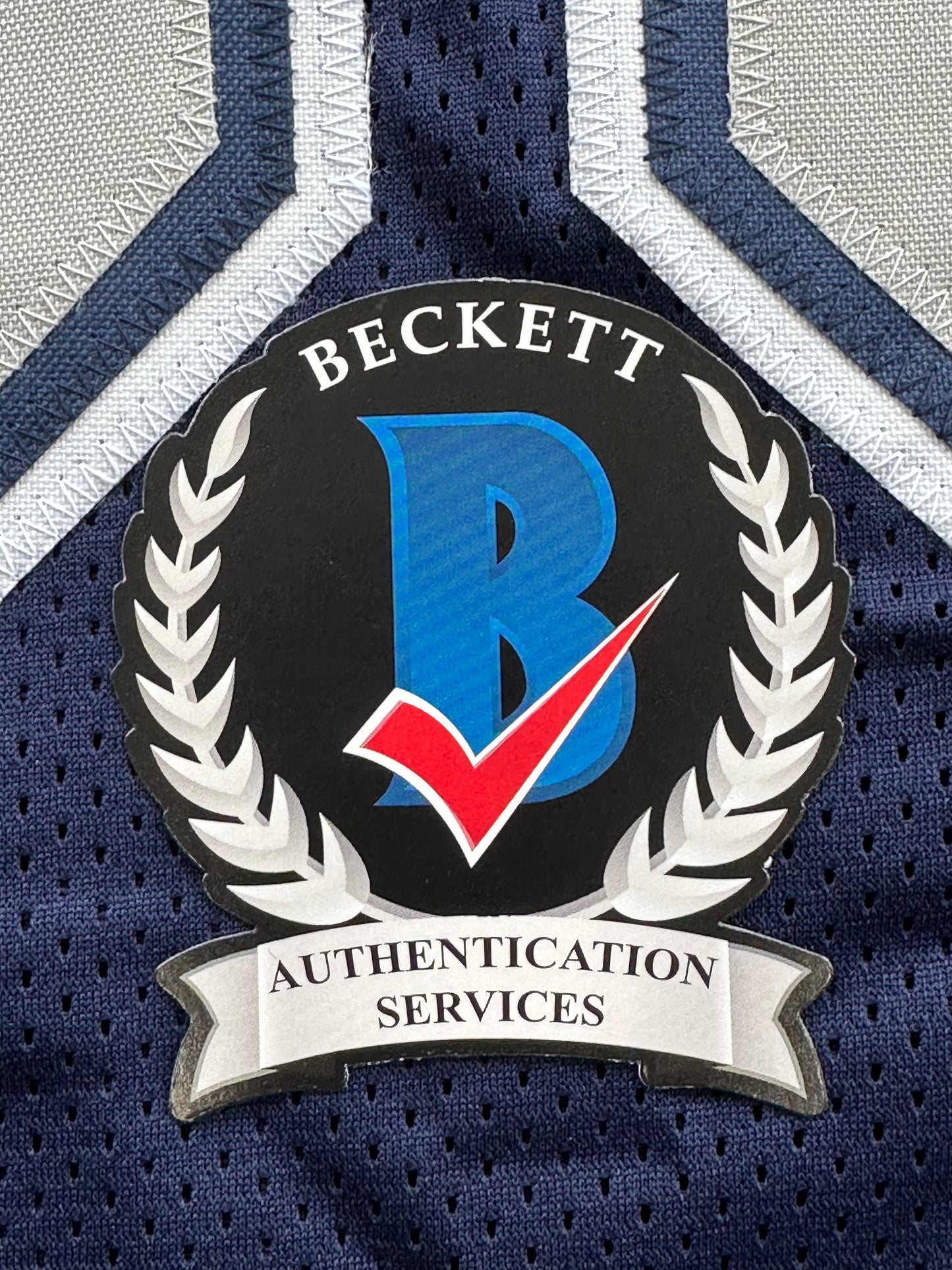 DREW PEARSON DALLAS COWBOYS SIGNED BLUE JERSEY w/HOF 21 Inscription BAS