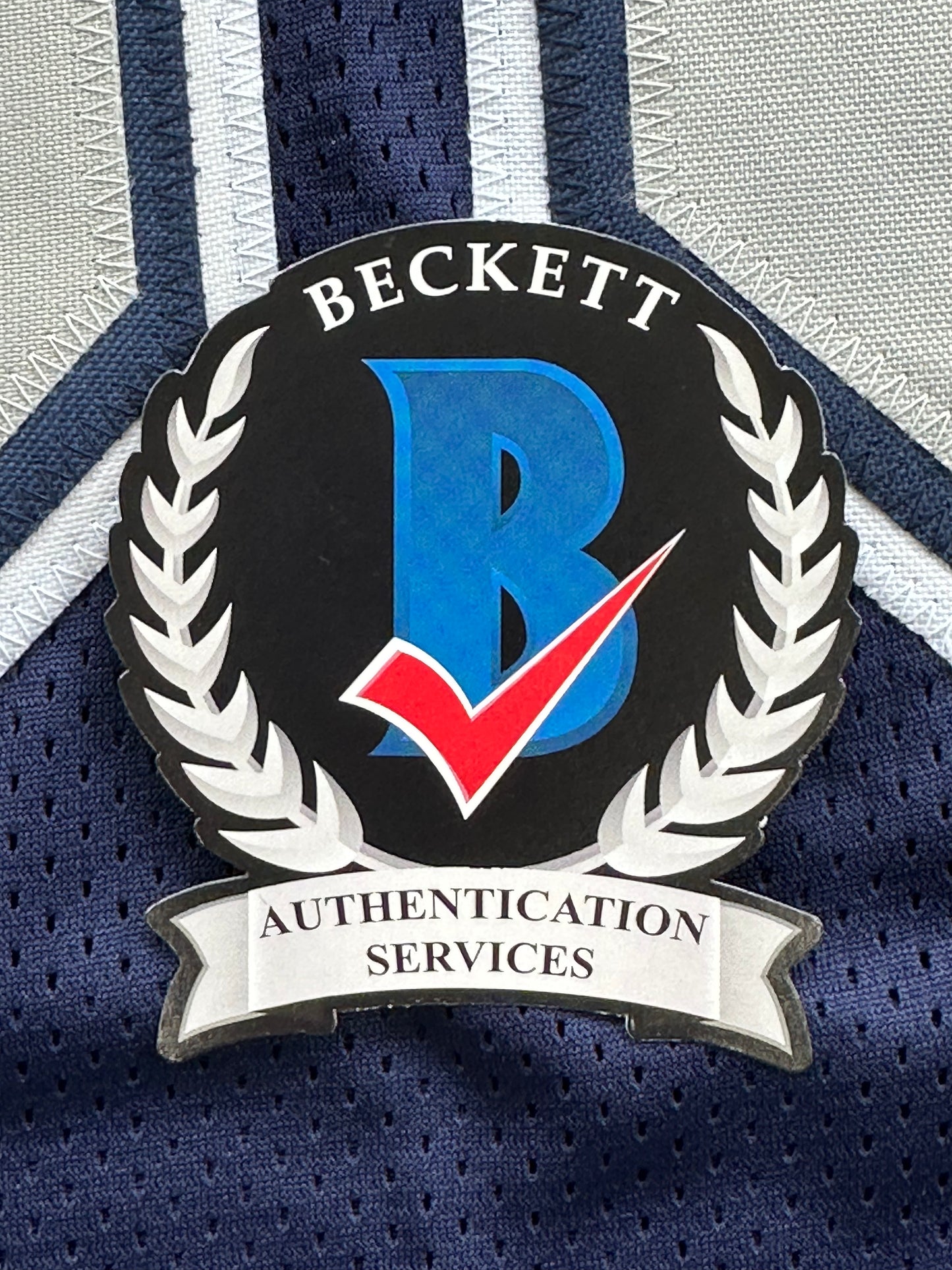 DREW PEARSON DALLAS COWBOYS SIGNED BLUE JERSEY w/HOF 21 Inscription BAS