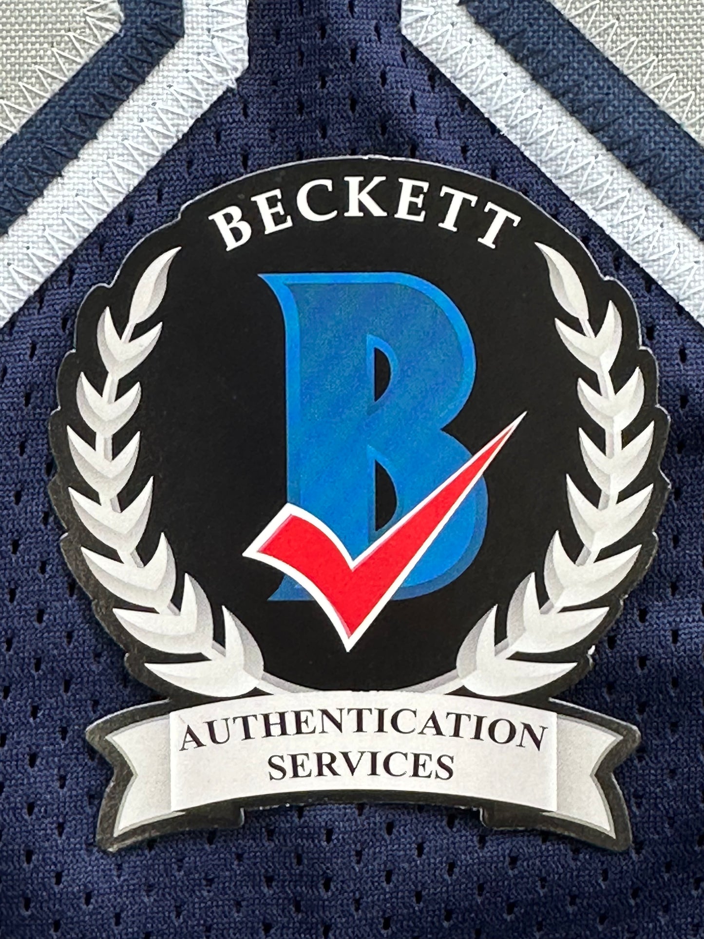 DREW PEARSON DALLAS COWBOYS SIGNED BLUE JERSEY w/HOF 21 Inscription BAS