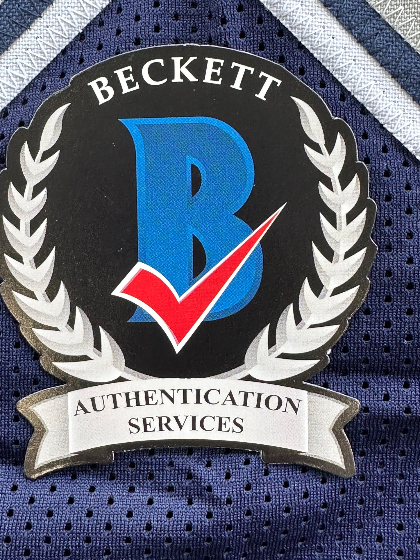 DREW PEARSON DALLAS COWBOYS SIGNED BLUE JERSEY w/HOF 21 Inscription BAS