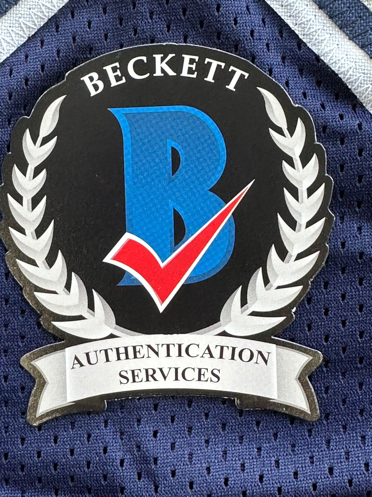 DREW PEARSON DALLAS COWBOYS SIGNED BLUE JERSEY w/HOF 21 Inscription BAS