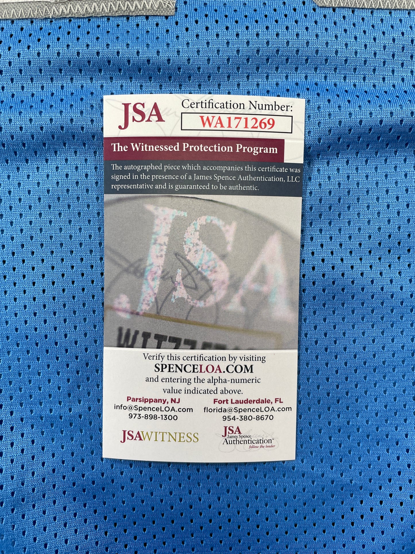 BILLY SIMS DETROIT LIONS SIGNED JERSEY Oklahoma OU Sooners XL w/80 ROY JSA COA