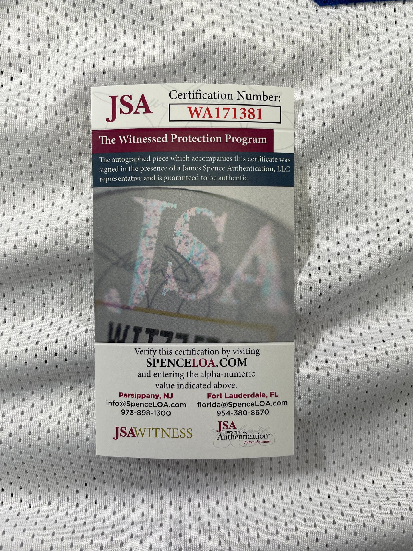 JOHN NILAND DALLAS COWBOYS SIGNED JERSEY Iowa Hawkeyes w/INSCs JSA COA