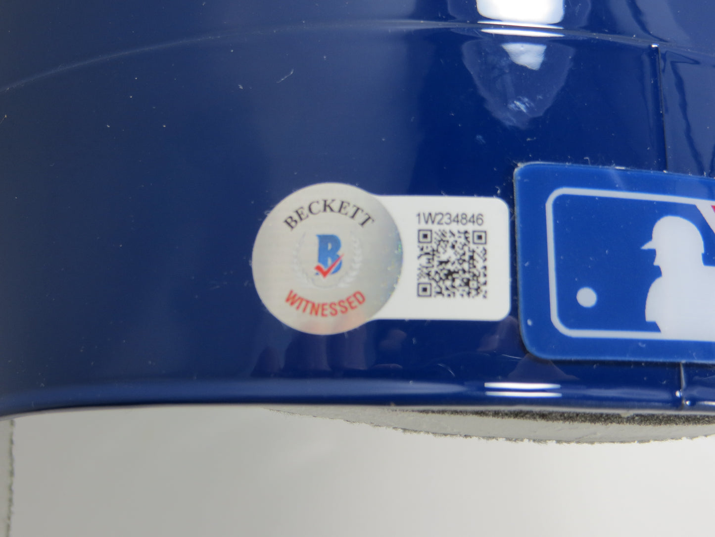 EVAN CARTER SIGNED FULL SIZE RAWLINGS TEXAS RANGERS BATTING HELMET w/FullCount