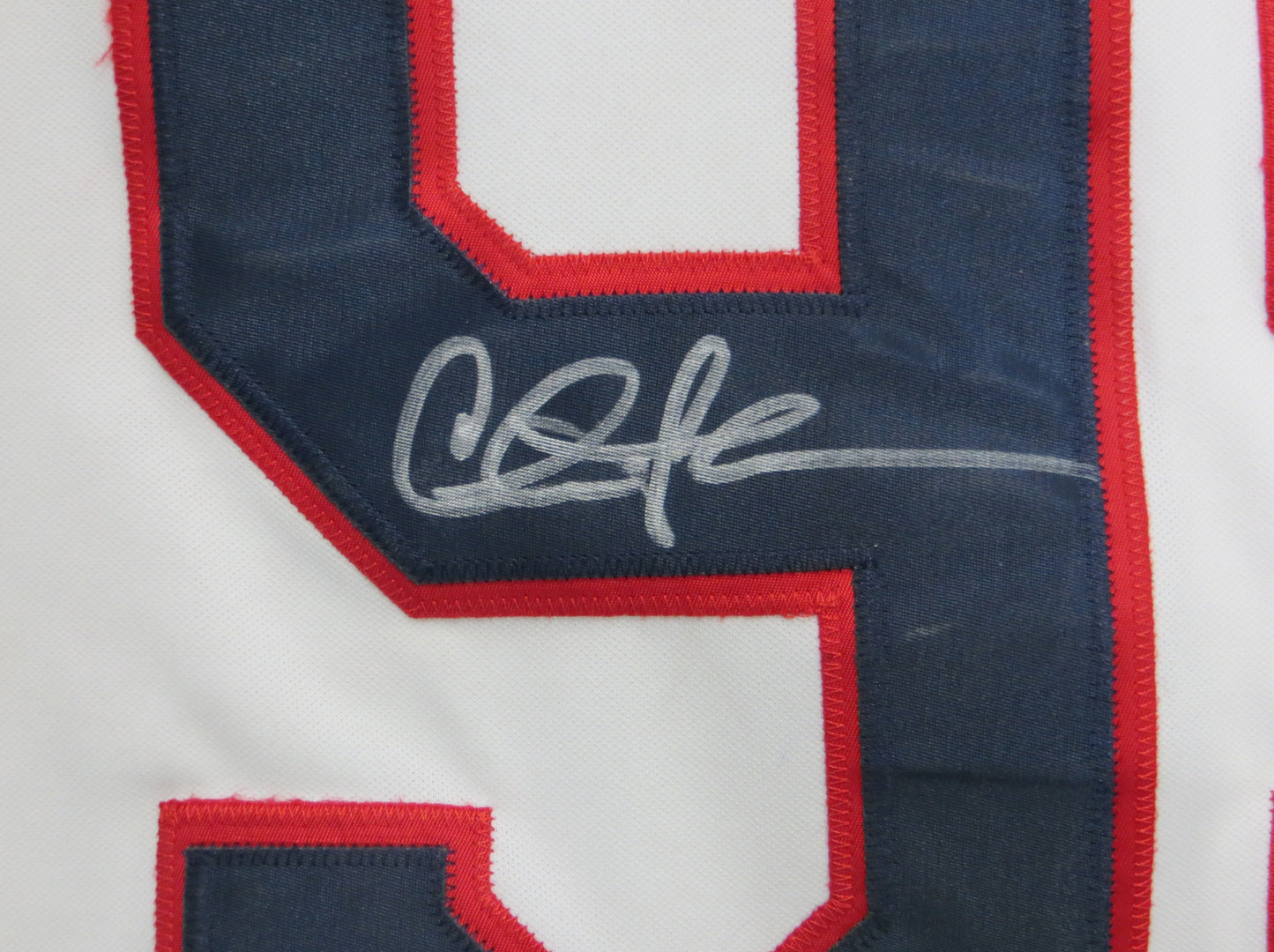 CHARLIE SHEEN WILD THING SIGNED Jersey PSA Sticker