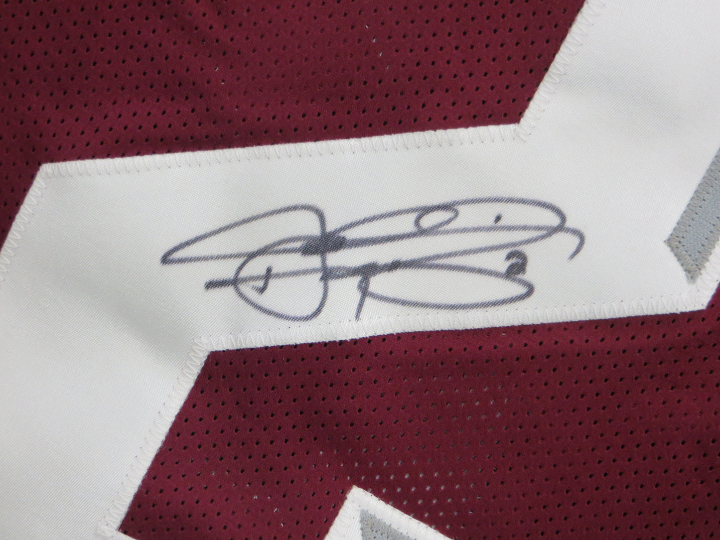 JOHNNY MANZIEL TEXAS A&M AGGIES SIGNED Jersey JSA COA