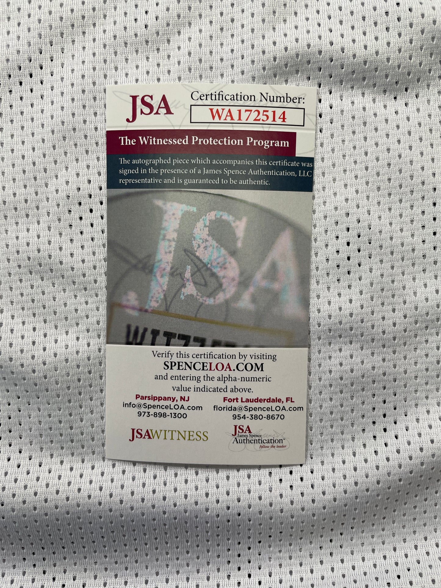 BRIAN BOSWORTH Oklahoma OU Sooners SIGNED The Longest Yard JERSEY w/INSC JSA