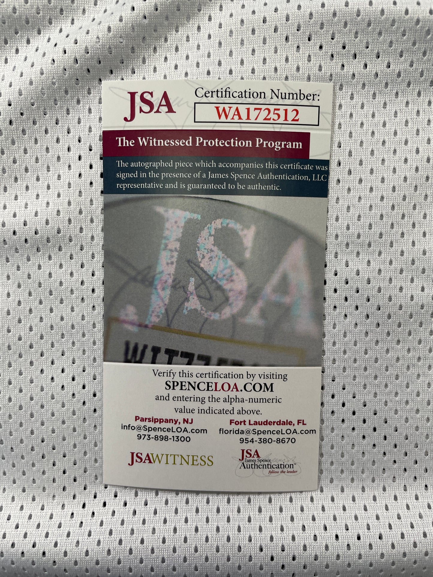 BRIAN BOSWORTH Oklahoma OU Sooners SIGNED The Longest Yard JERSEY w/INSC JSA