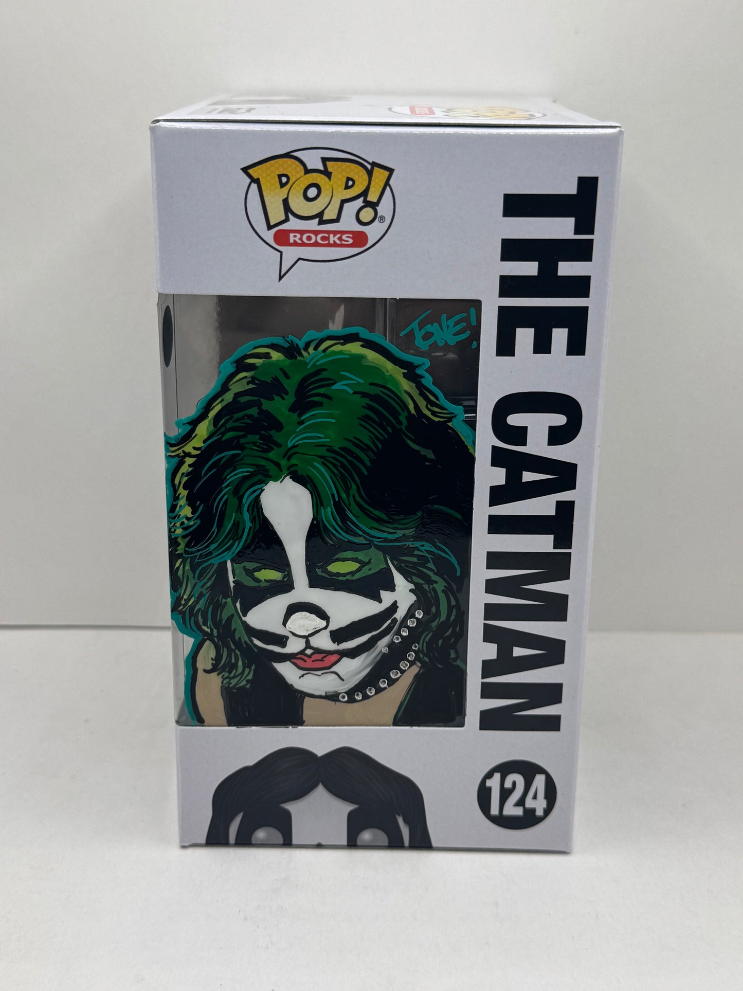 Tone Rodriguez Sketched Kiss Funko Pop 124 "The Catman"