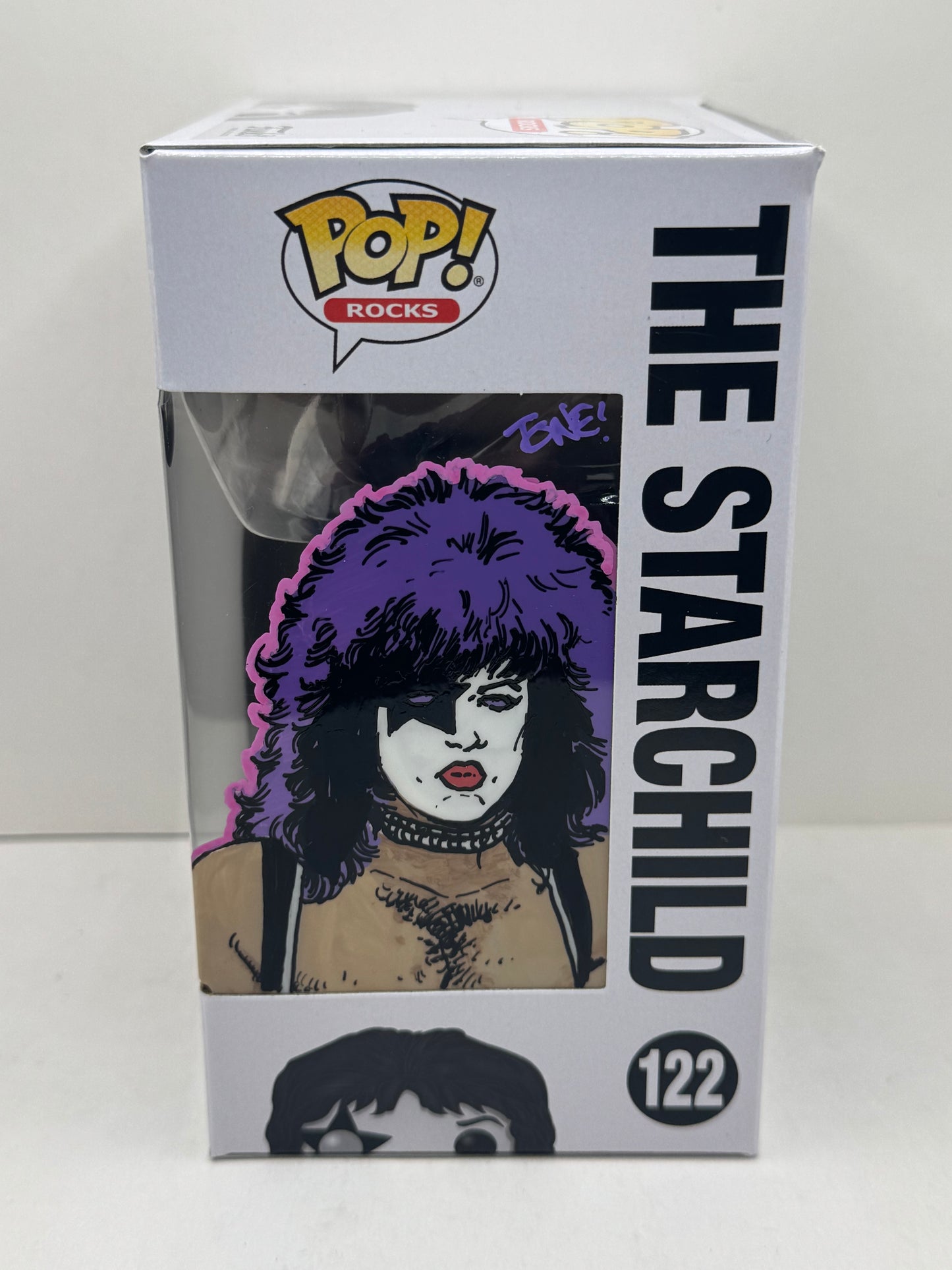 Tone Rodriguez Sketched Kiss Funko Pop 122 "The Starchild"