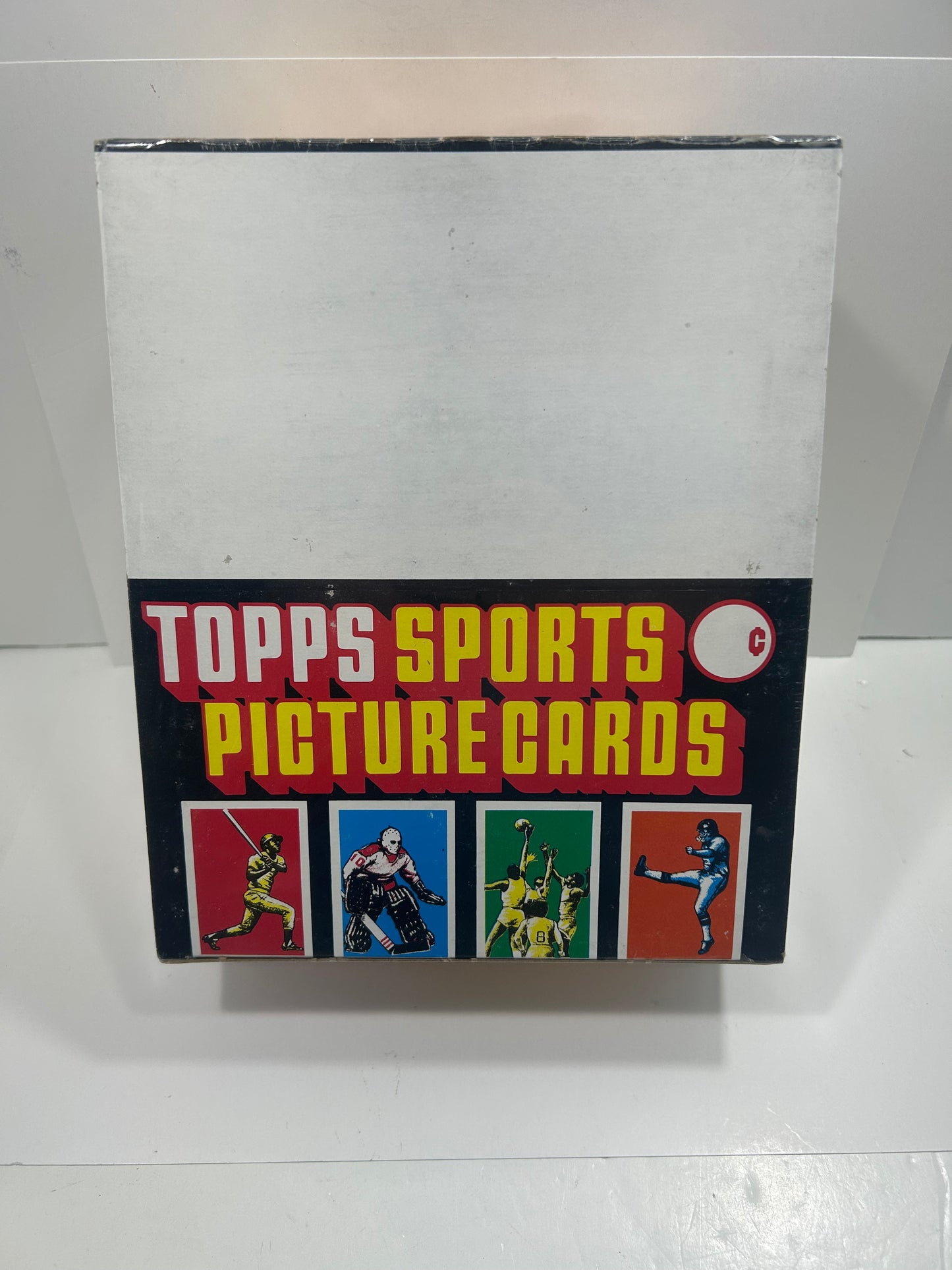 1986 Topps Baseball Unopened Rack Pack Box
